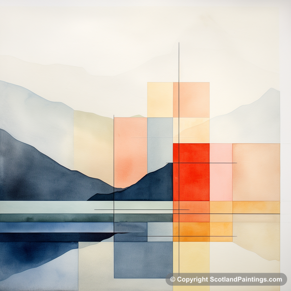 Painting - Glen Etive - Modern & Minimal