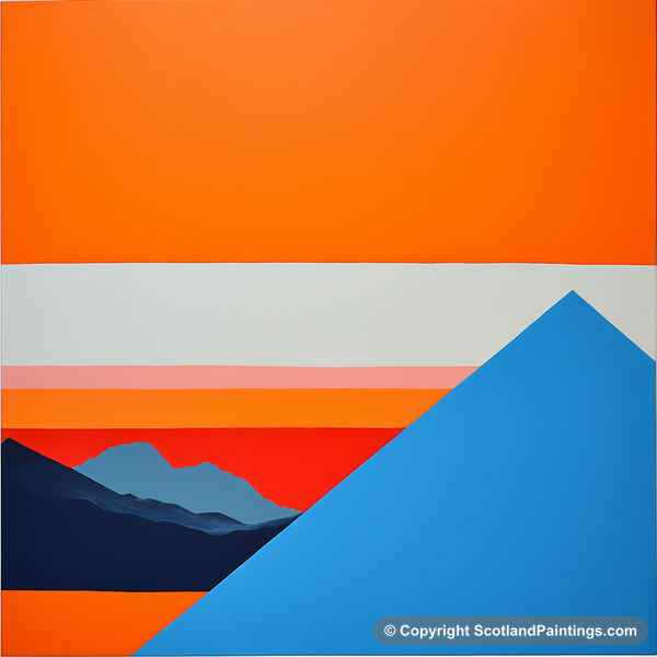 Painting - Glen Coe - Modern & Minimal