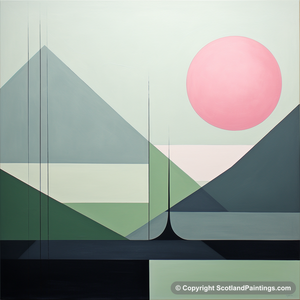 Painting - Glen Etive - Modern & Minimal