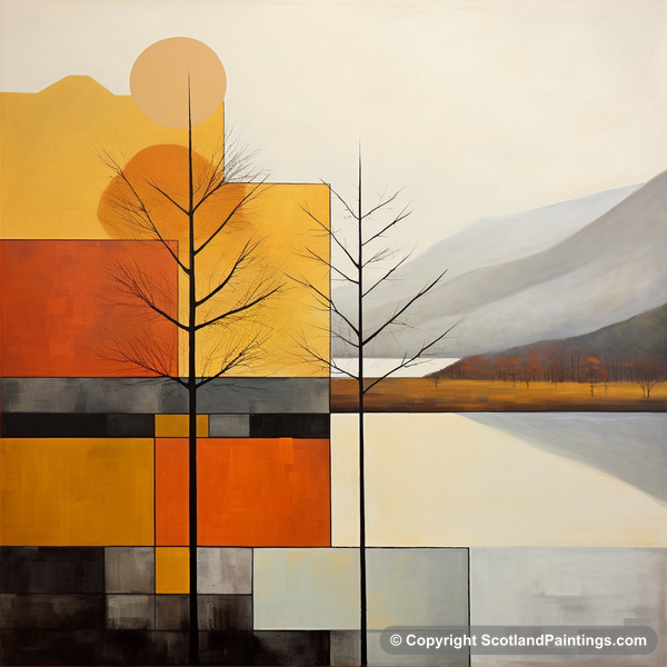 Painting - Loch Awe - Modern & Minimal