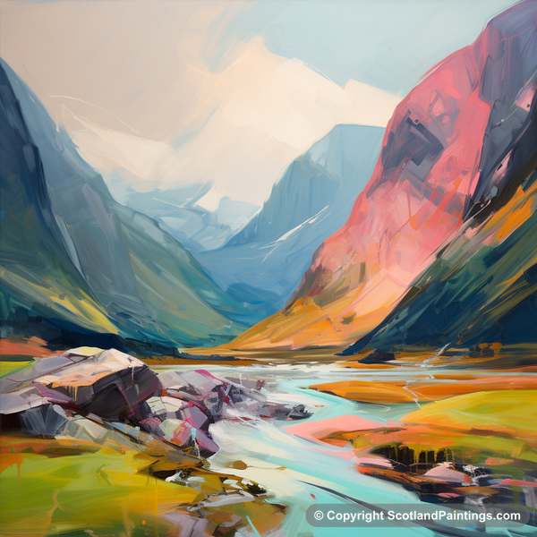 Painting - Glen Coe - Iconic Scotland