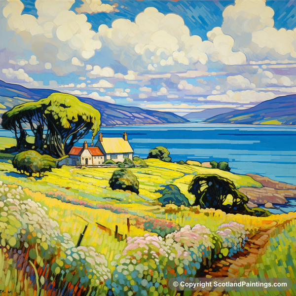 Painting - Isle of Bute - Scotland in Summer