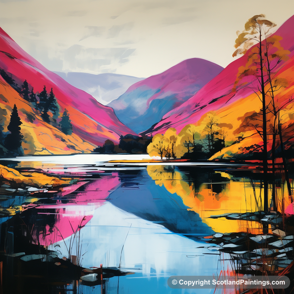 Painting - Glen Lochay - Scottish Glens