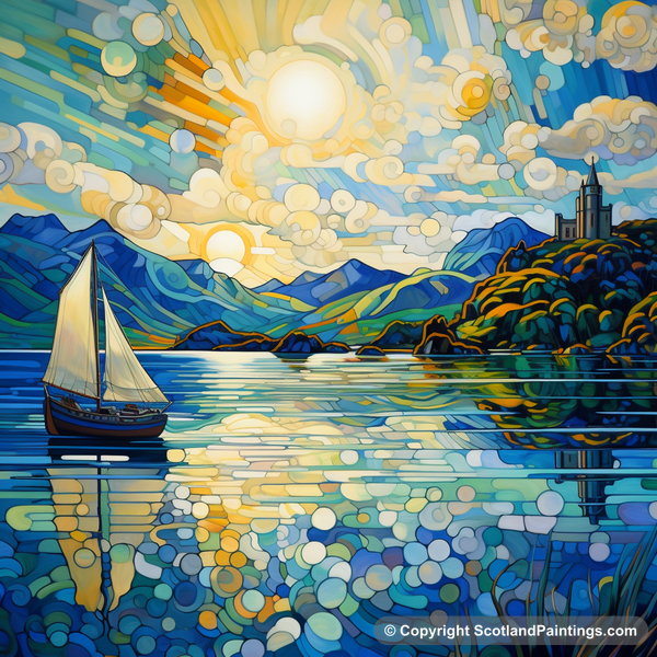 Painting - Loch Fyne - Scotland in Summer