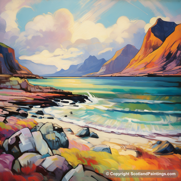 Painting - Elgol Bay - Scottish Coves