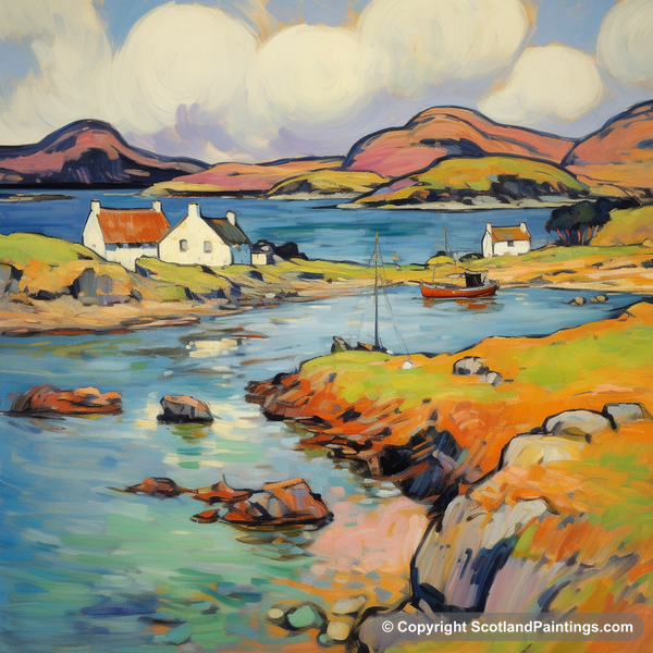 Painting - Isle of Ulva - Scottish Islands