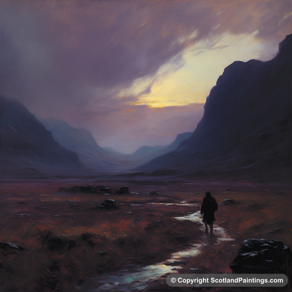 Painting - Glencoe - Glencoe