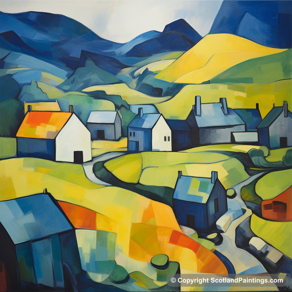 Painting - Glenmore - Scottish Glens