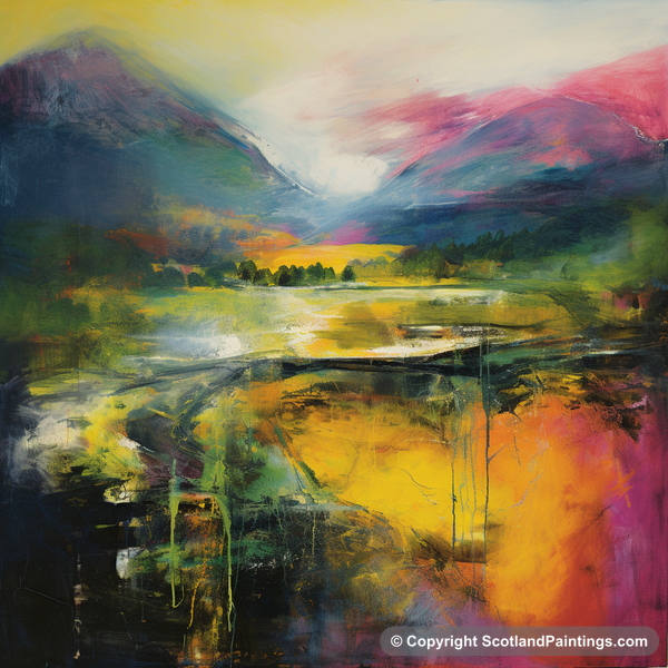 Painting - Glen Orchy - Scottish Glens