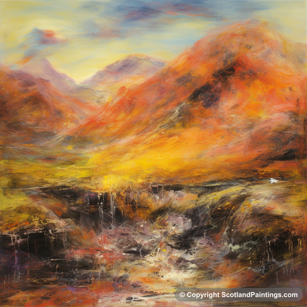 Painting - Glencoe - Glencoe