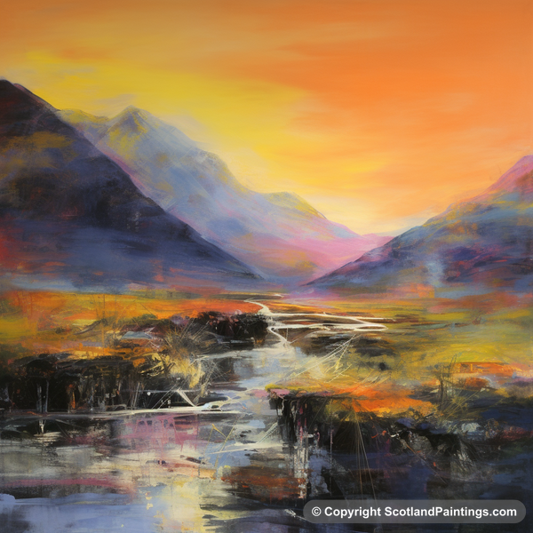 Painting - Glencoe - Glencoe