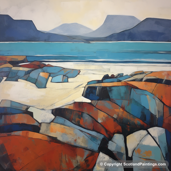 Painting - Mellon Udrigle Beach - Scottish Coves