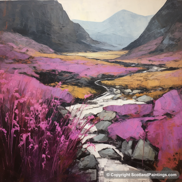 Painting - Glencoe - Glencoe