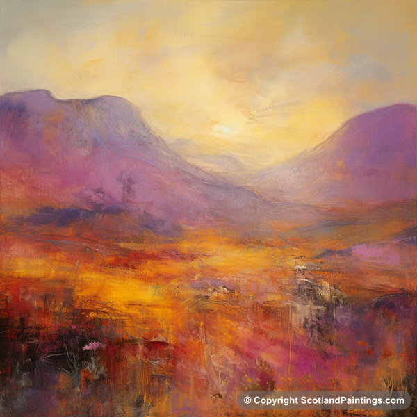 Painting - Glencoe - Glencoe