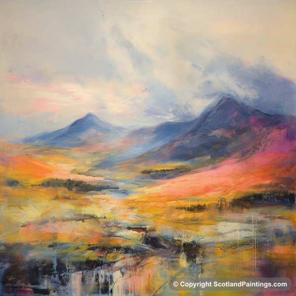 Painting - Ben Lawers - Scottish Mountains