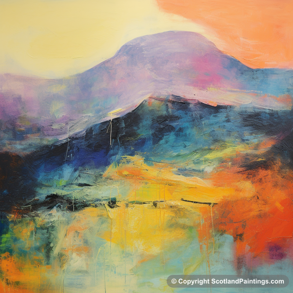 Painting - Ben Lawers - Scottish Mountains