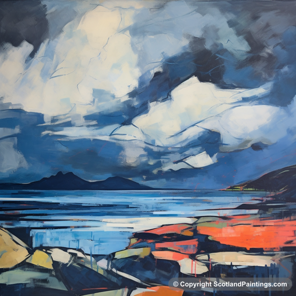 Painting - Ardanaiseig Bay - Scottish Coves