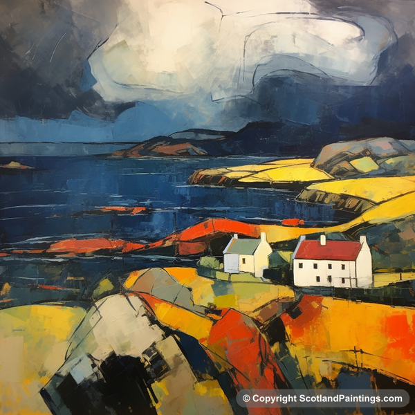 Painting - Ardanaiseig Bay - Scottish Coves