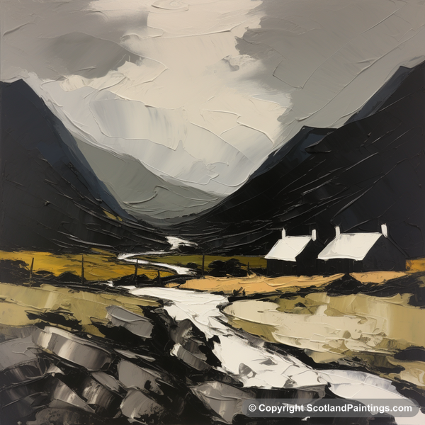 Painting - Creag Leacach - Scottish Munros