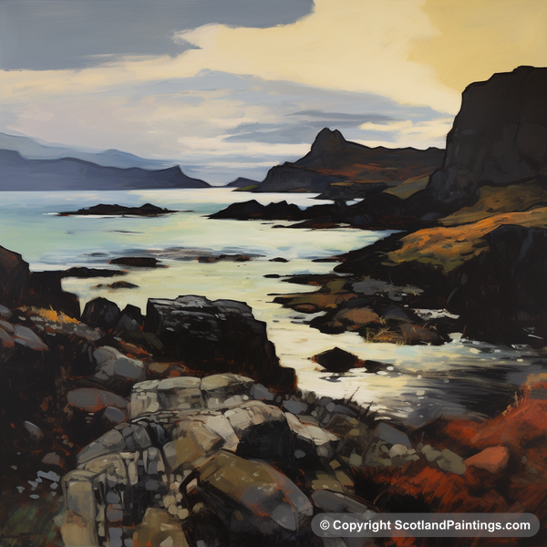 Painting - Isle of Canna - Scottish Islands