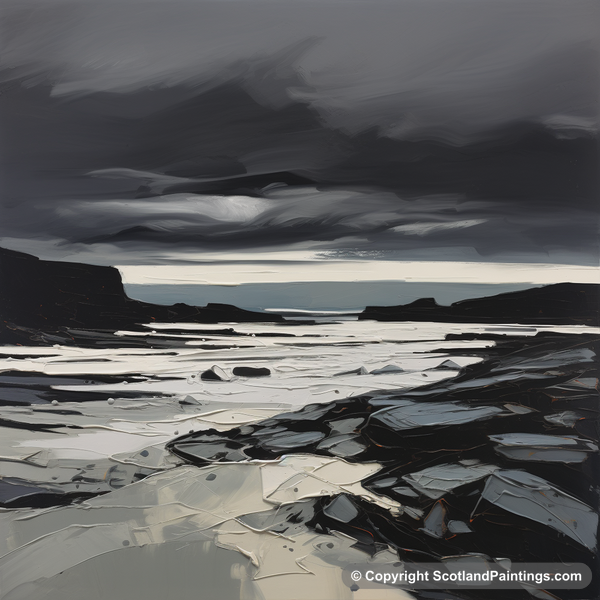 Painting - Scarista Beach - Scottish Beaches