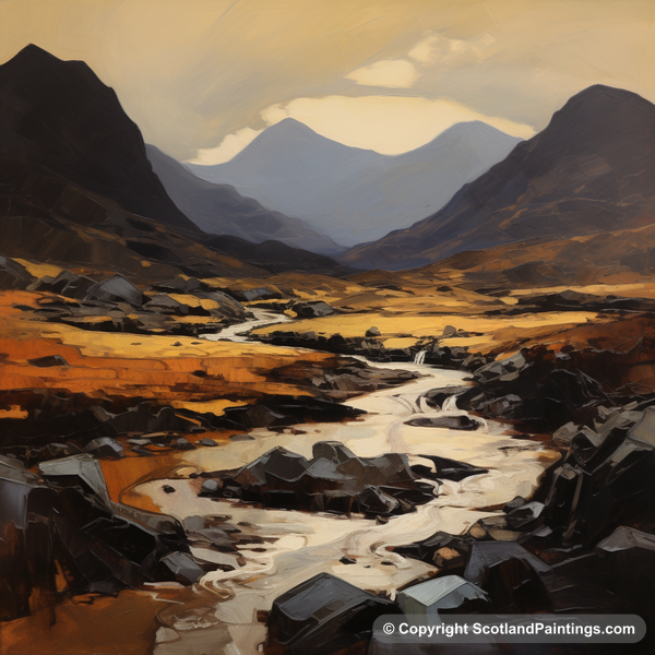 Painting - Càrn Gorm - Scottish Munros