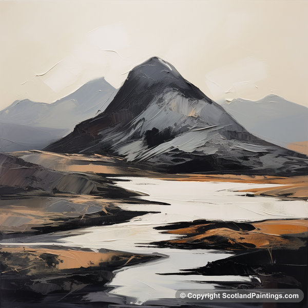 Painting - Ben More Assynt - Scottish Mountains