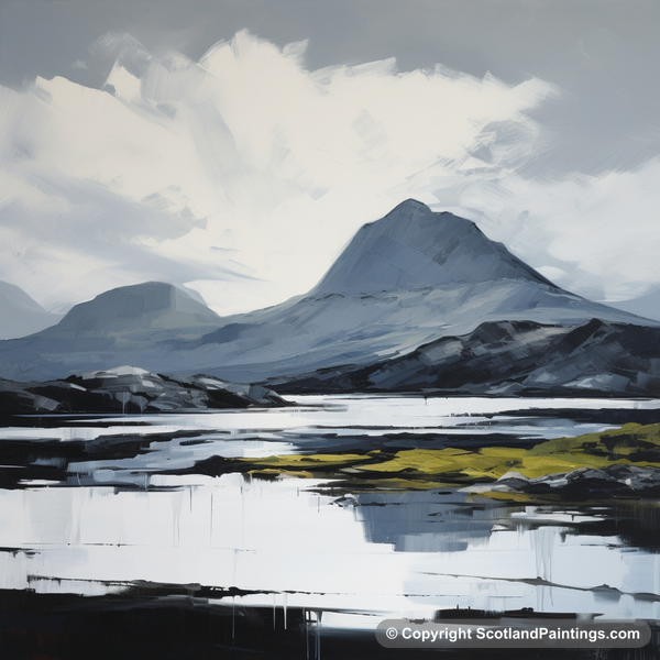 Painting - Ben More Assynt - Scottish Mountains