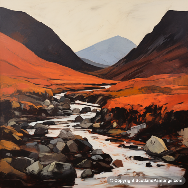 Painting - Glen Rosa - Scottish Glens