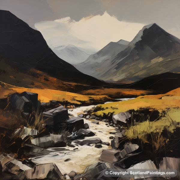 Painting - Glen Rosa - Scottish Glens