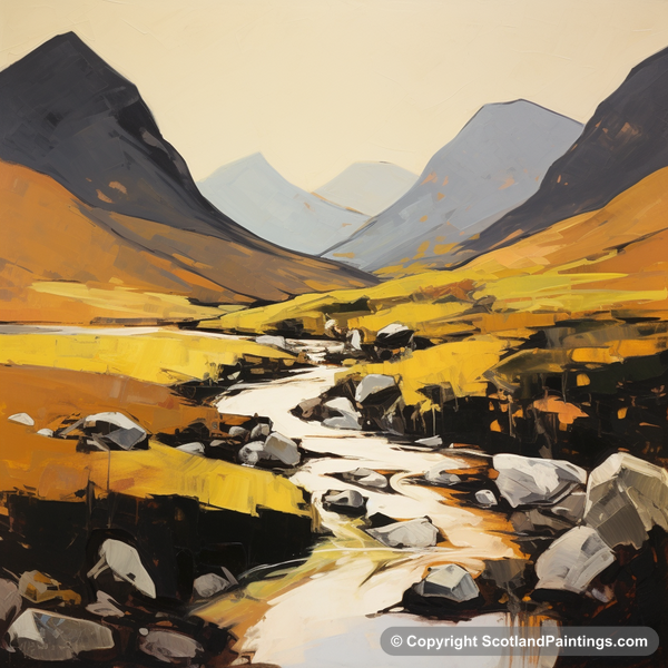 Painting - Glen Rosa - Scottish Glens