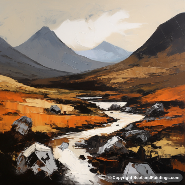 Painting - Glen Rosa - Scottish Glens