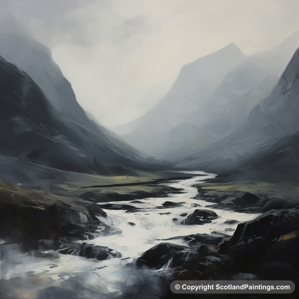 Painting - Glencoe - Glencoe