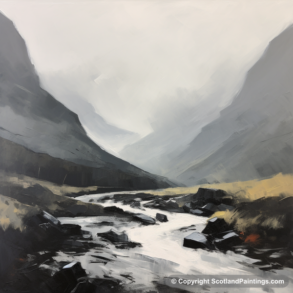 Painting - Glencoe - Glencoe