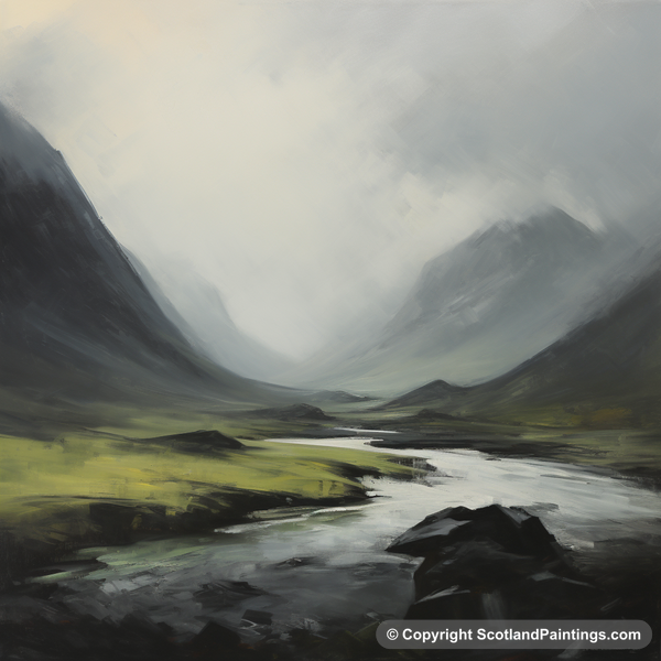 Painting - Glencoe - Glencoe