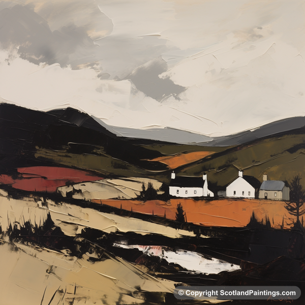 Painting - Glenlivet - Scottish Glens