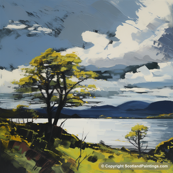 Painting - Loch Lomond - Scotland in Summer