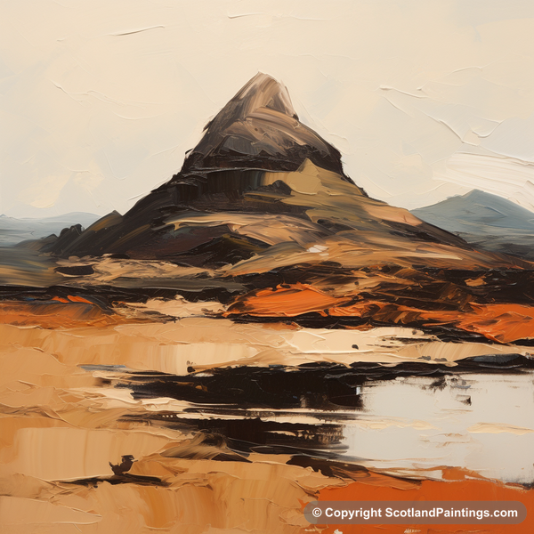 Painting - Suilven - Scottish Mountains