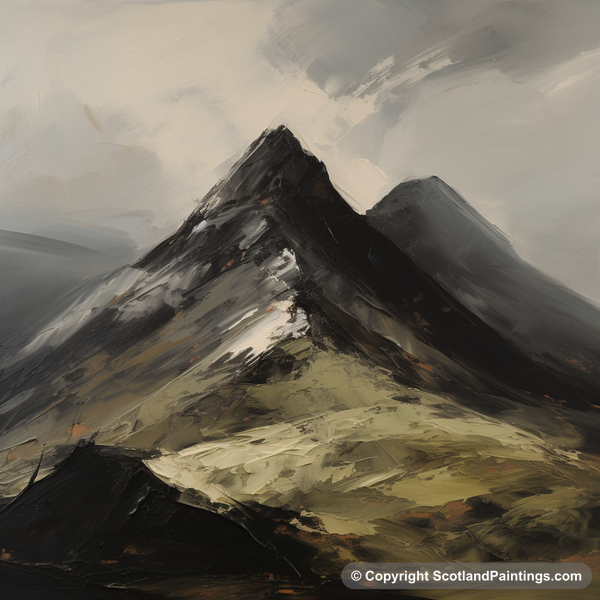 Painting - Beinn Ìme - Scottish Munros