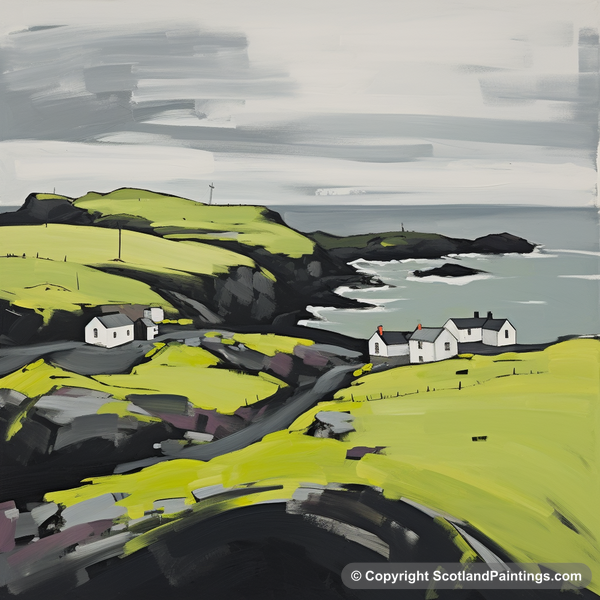 Painting - Shetland - Scottish Islands