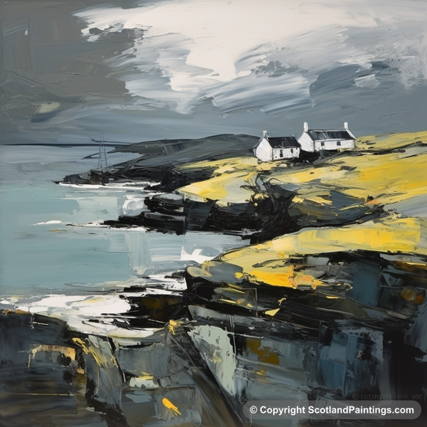 Painting - Shetland - Scottish Islands