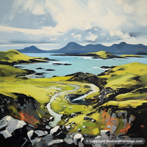 Painting - Isle of Raasay - Scotland in Summer