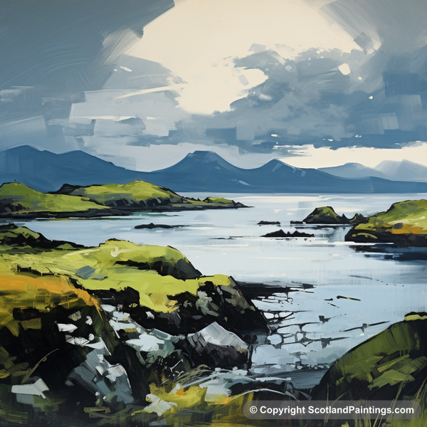 Painting - Isle of Raasay - Scotland in Summer