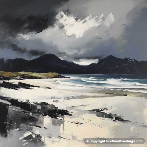 Painting - Mellon Udrigle Beach - Scottish Beaches