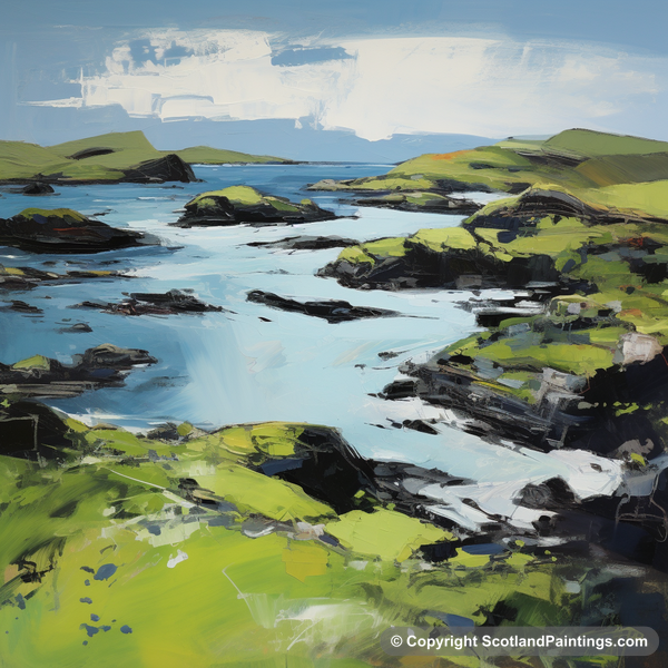 Painting - Isle of Ulva - Scotland in Summer