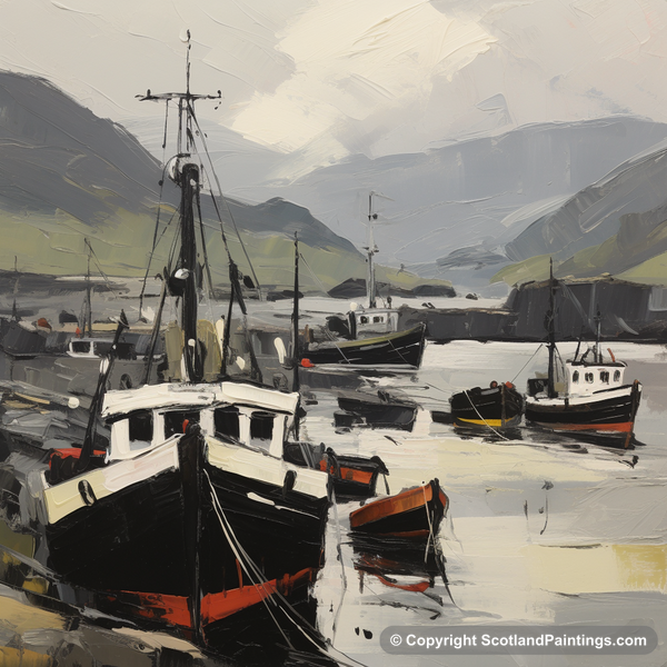 Painting - Ullapool Harbour - Scotland Favourites