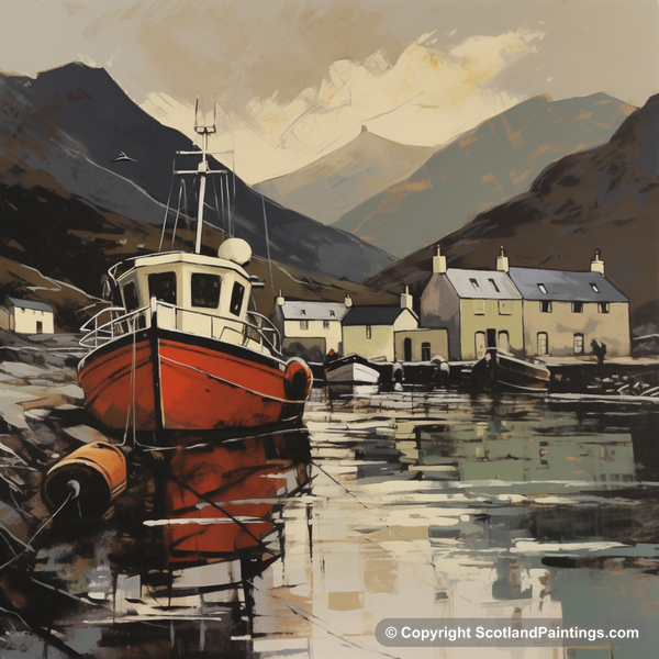 Painting - Ullapool Harbour - Scotland Favourites