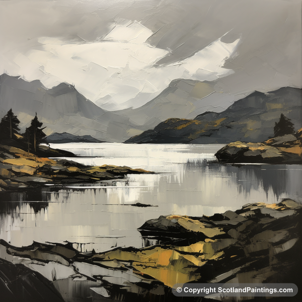 Painting - Loch Morar - Scottish Lochs