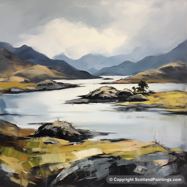 Painting - Loch Morar - Scottish Lochs