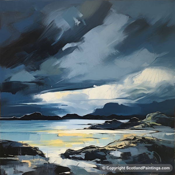 Painting - Lochinver Bay - Scottish Coves